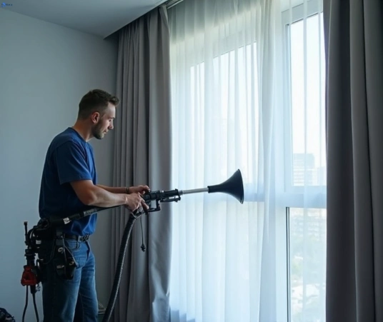 Professional drapes cleaning process tools Matty Curtain Cleaning baulkham-hills-nsw