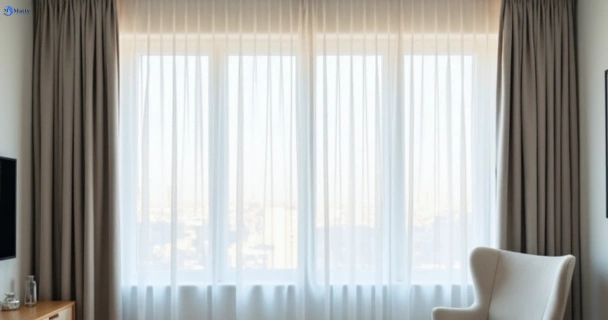 Restored vibrant drapes in baulkham-hills-nsw QLD after Matty Curtain Cleaning